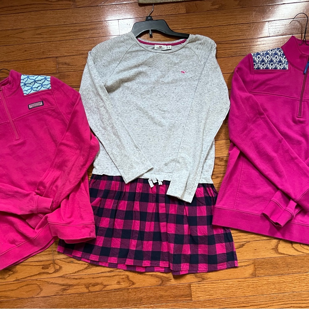Vineyard Vines 2 tops/1 dress sz 14